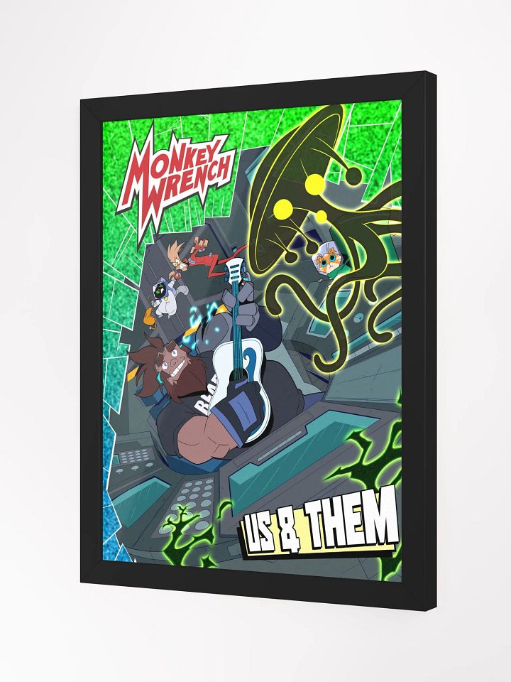 Monkey Wrench - Us & Them Framed Poster product image (2)