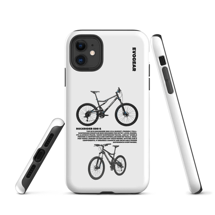 White Rockrider 500 S iPhone Case product image (1)