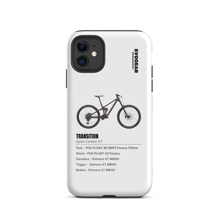 White Transition Spire XT iPhone Case product image (47)