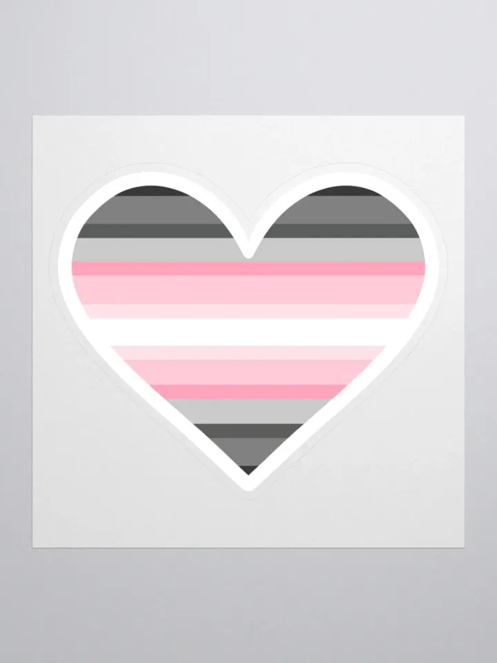 Demigirl Pride Sticker product image (2)