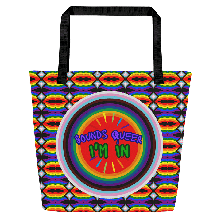 LGBTQIAP2S+ 2025, Sounds Queer I'm In, Tote product image (1)