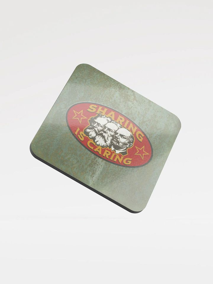 Sharing Is Caring Beverage Coaster product image (2)