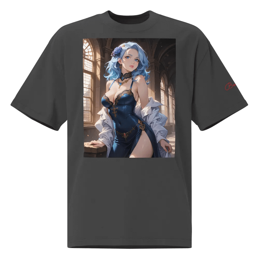 Mystic Blooms Oversized T-Shirt product image (1)