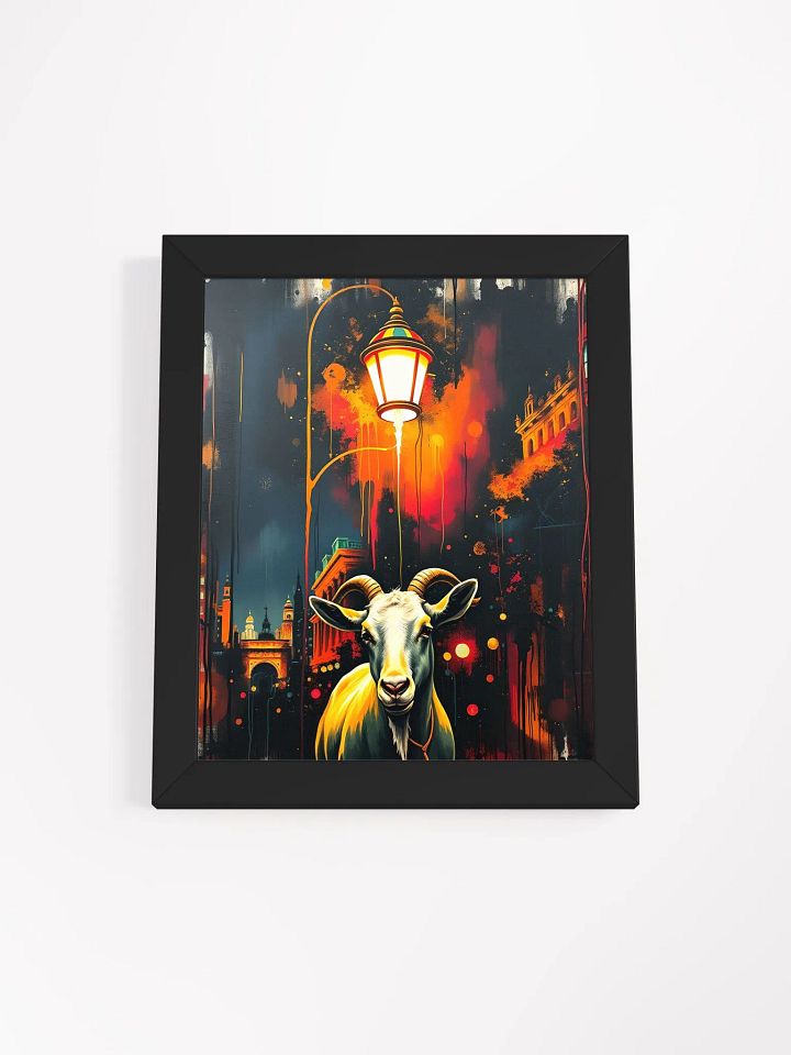 Vibrant Ayous Wood Framed Matte Poster product image (2)