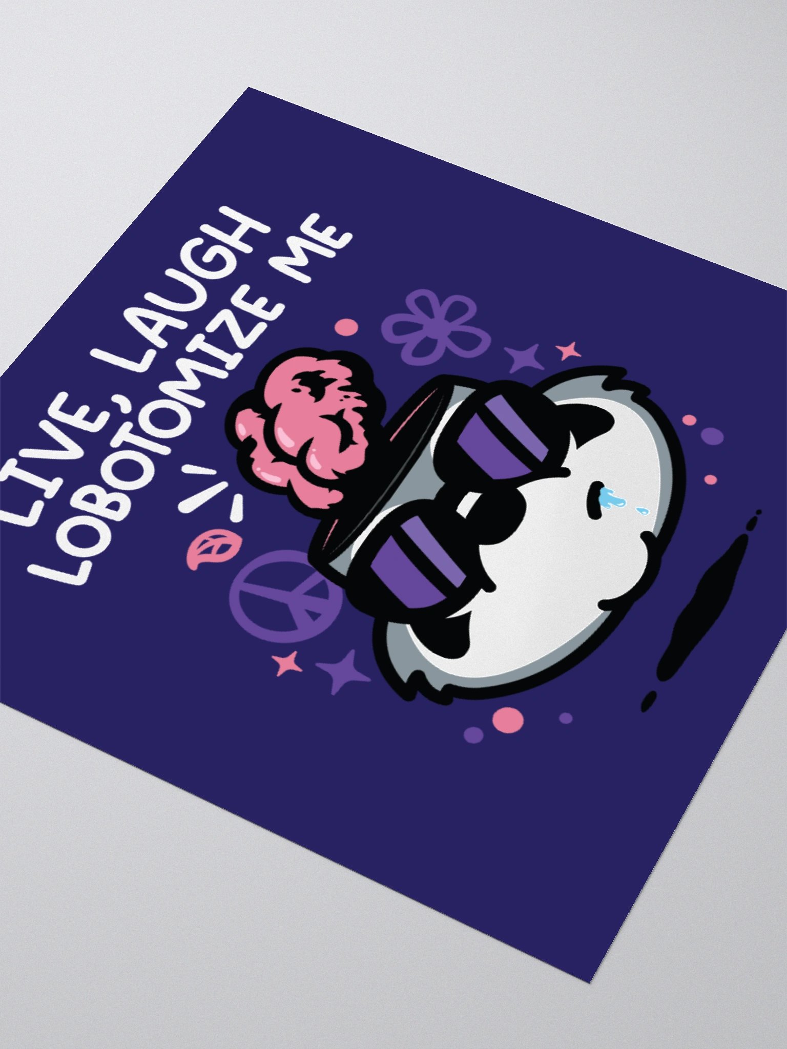 Live Laugh Lobotomize Sticker product image (9)