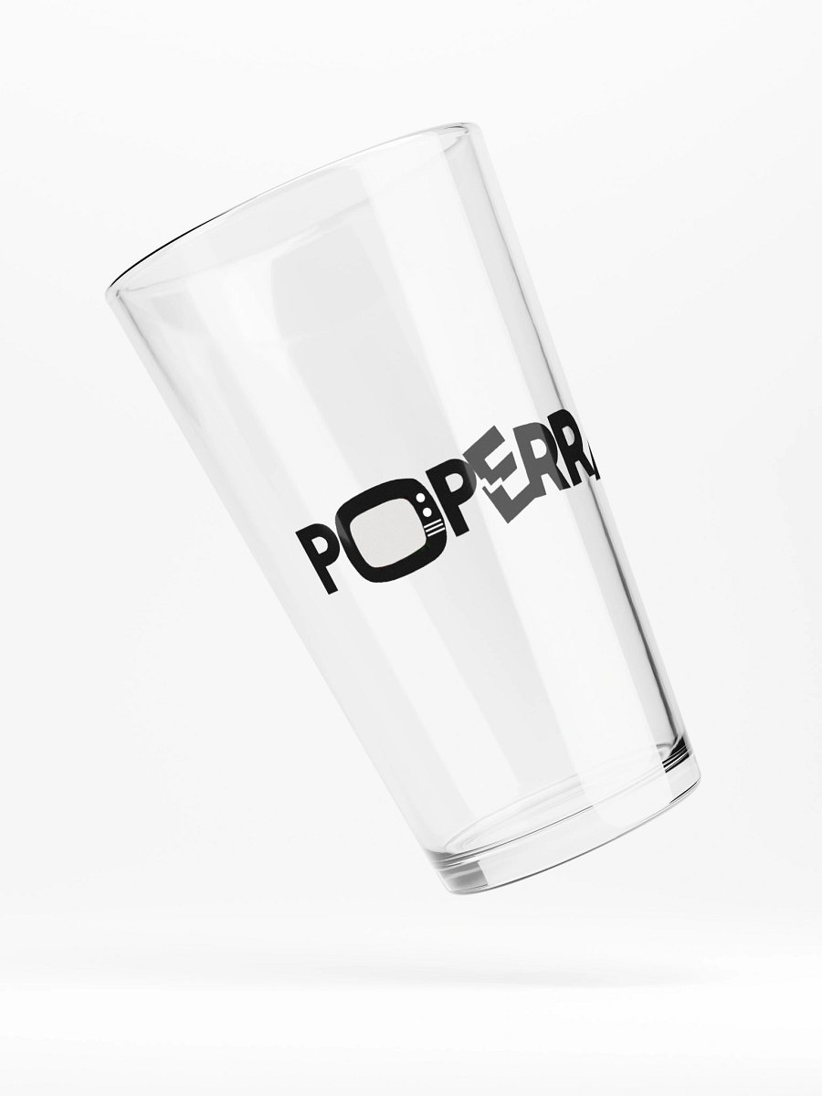 Poperratic - Small Logo Pint Glass product image (4)