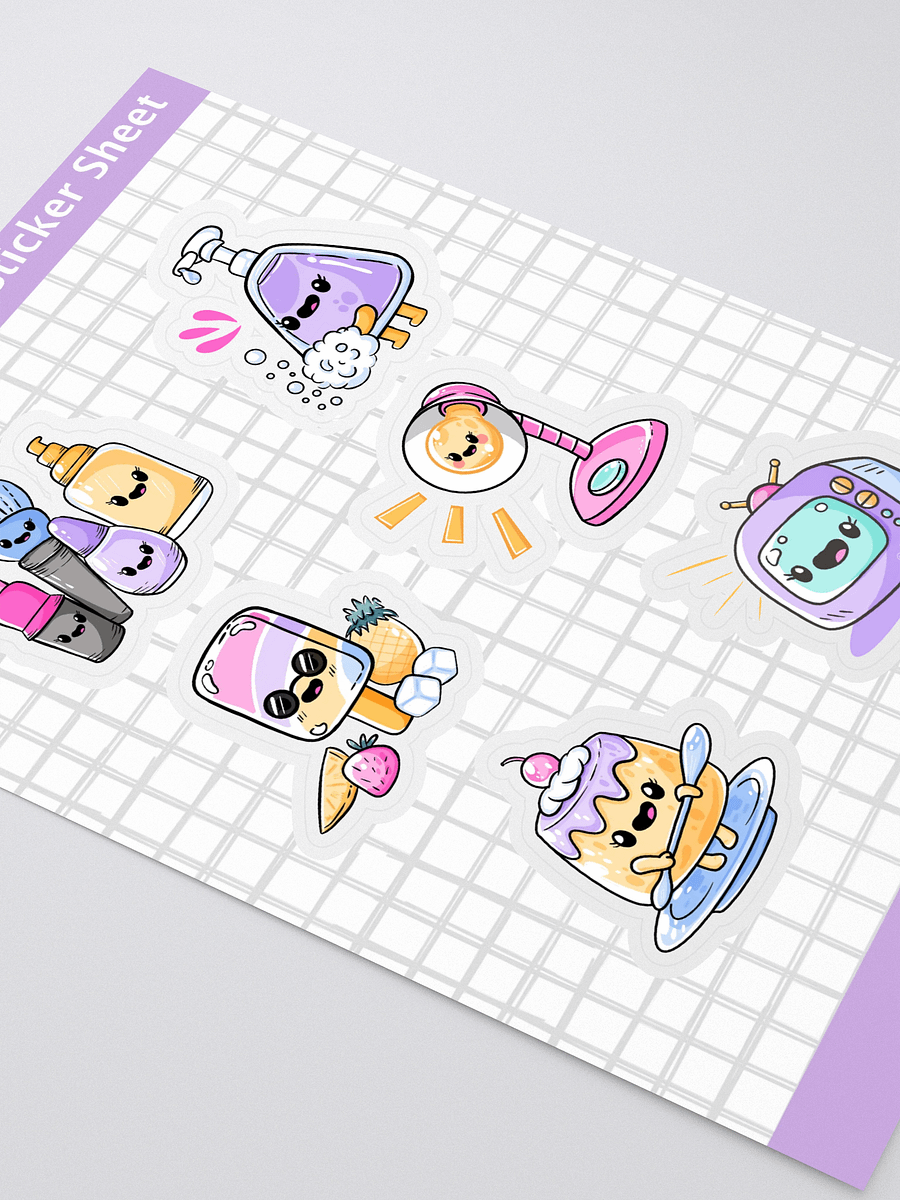 Everyday Objects Sticker Sheet product image (3)
