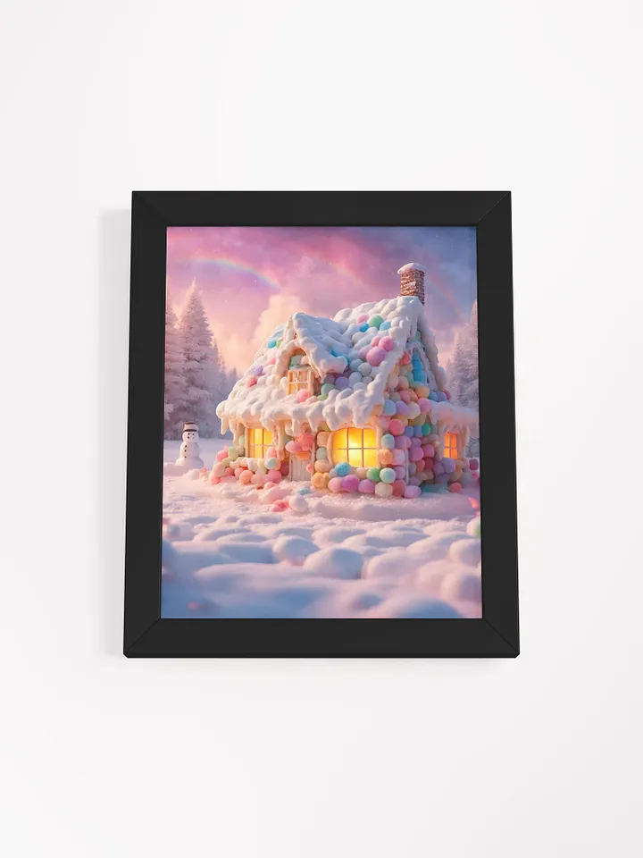 Marshmallow House Framed Poster product image (6)
