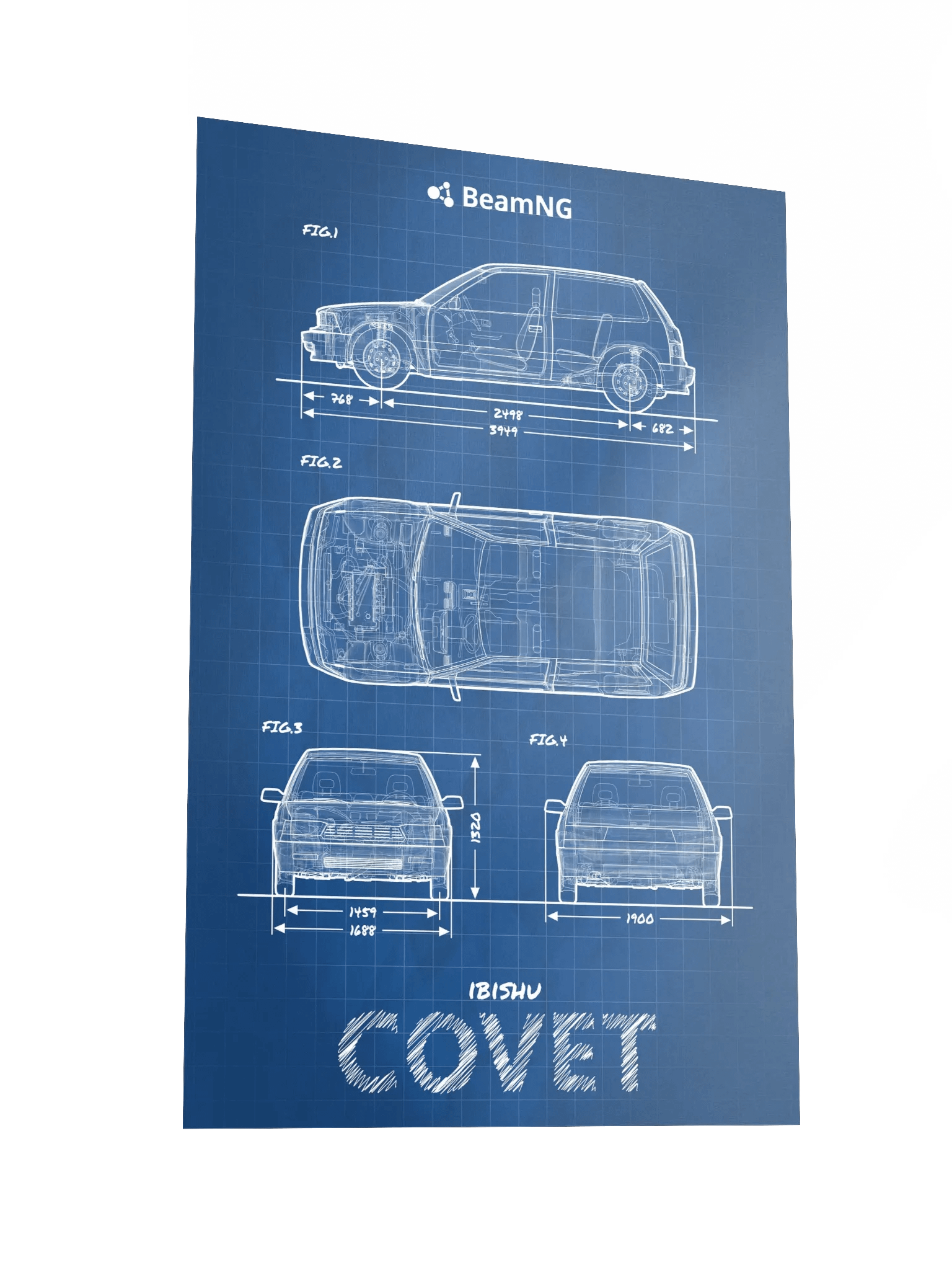 Ibishu Covet Blueprint Poster product image (4)