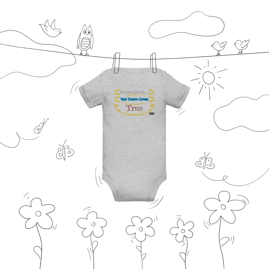 Dream Until.. Your Dream Comes True - Baby Short Sleeve One Piece product image (10)