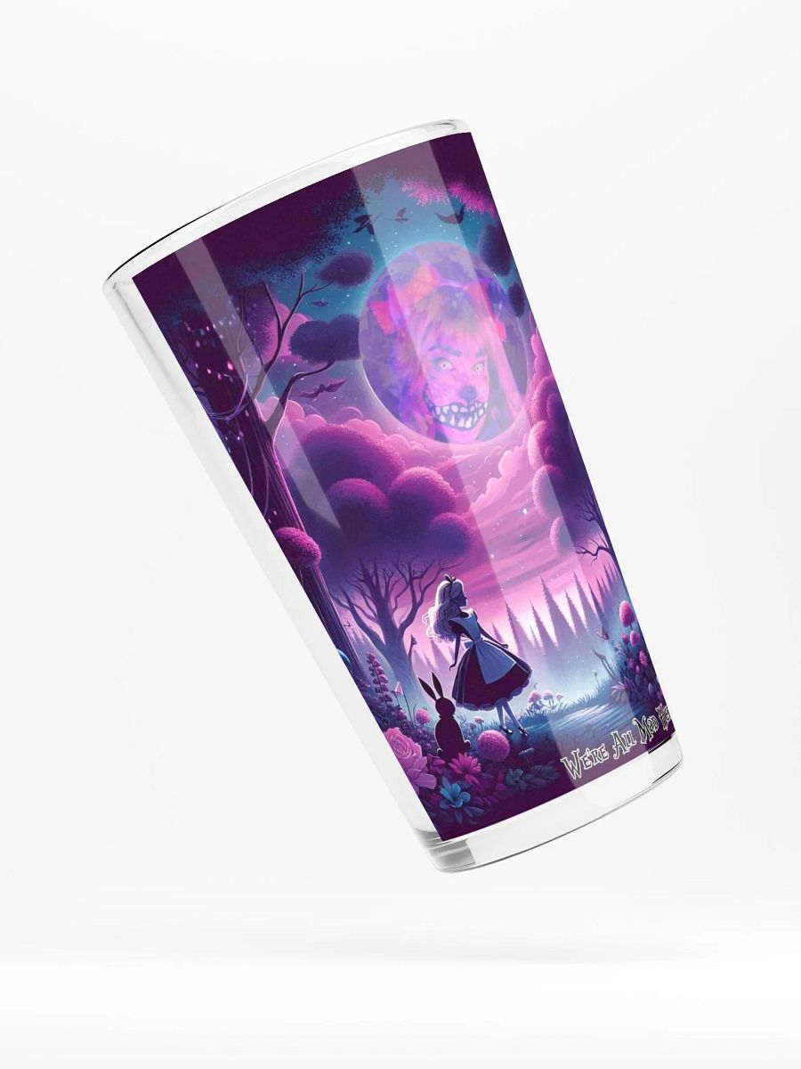 We're All Mad Here - Cheshire Cosplay Pint Glass product image (4)