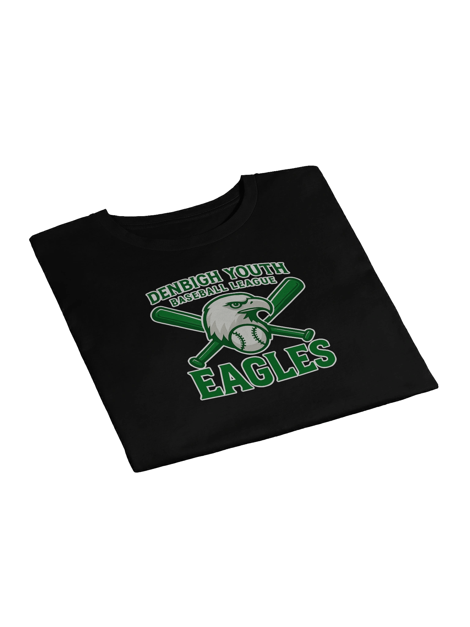 Eagles Head Baseball Logo Crop Top product image (30)