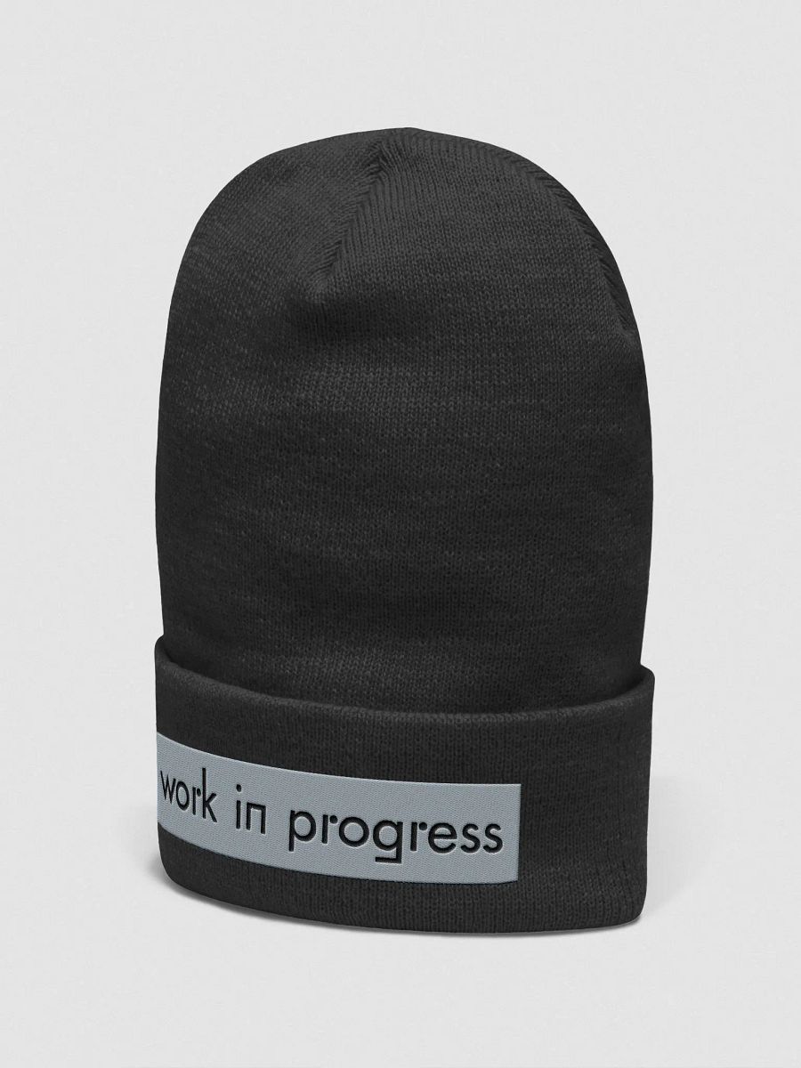 Work In Progress Embroidered Beanie product image (14)