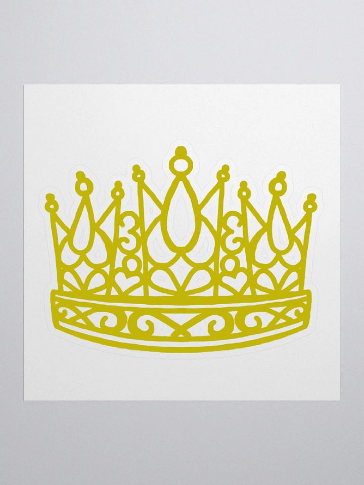 Crown Logo Sticker product image (1)