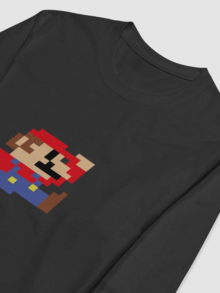 Pixelated Mario Long Sleeve product image (5)