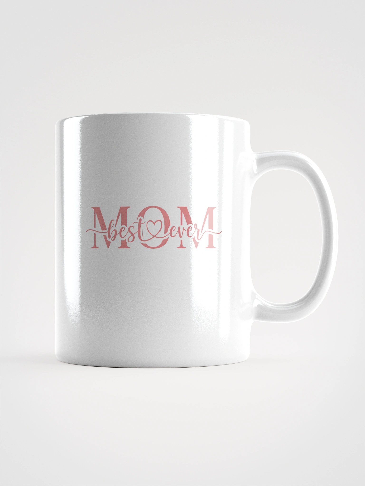 Mom Best Ever Mug – Heartwarming Gift for Moms with Elegant Lettering product image (1)