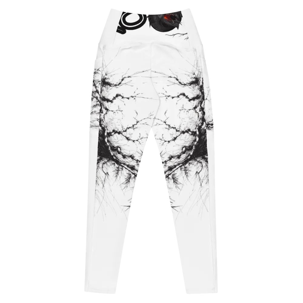 Bamboo Print Leggings with Pockets product image (1)