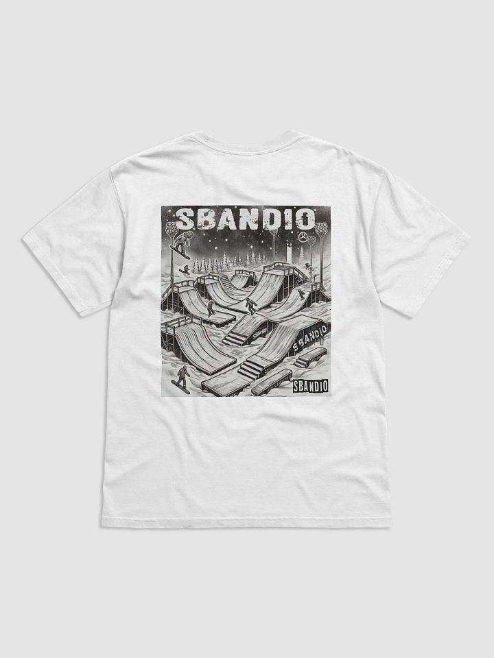 T-SHIRT SBANDIO SNOWPARK – White Street Edition product image (2)