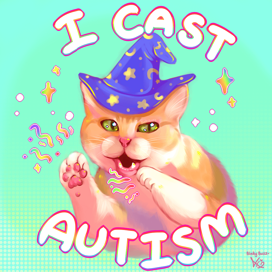 I Cast Autism! Print product image (1)