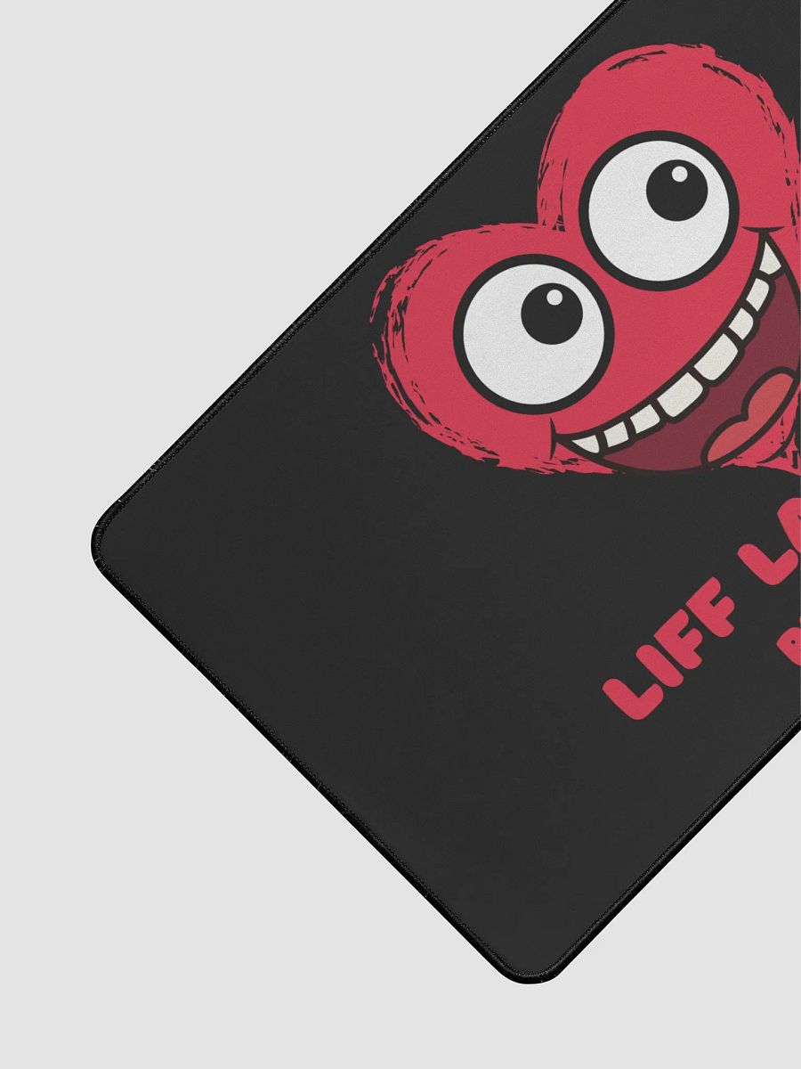 Liff Laff Loff Black Deskmat product image (2)