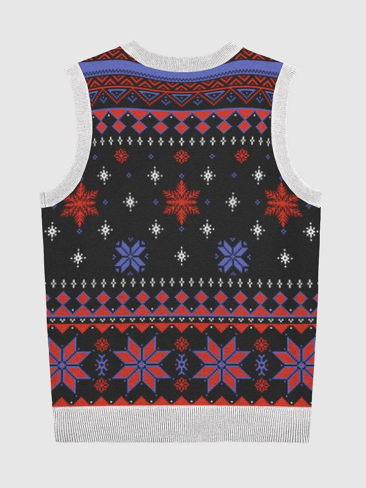 Knitted V-Neck Vest product image (10)