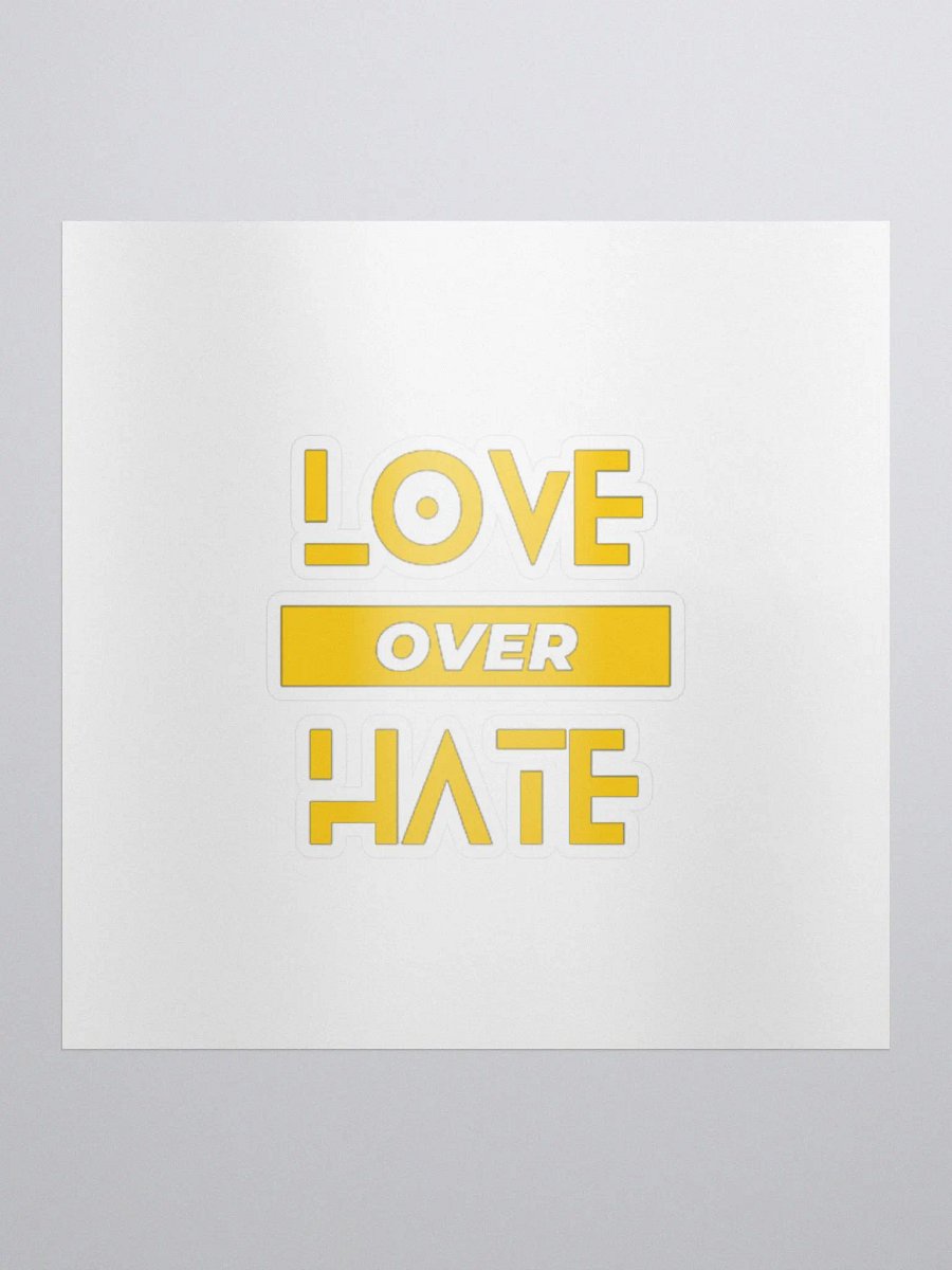 SB love over hate sticker product image (1)