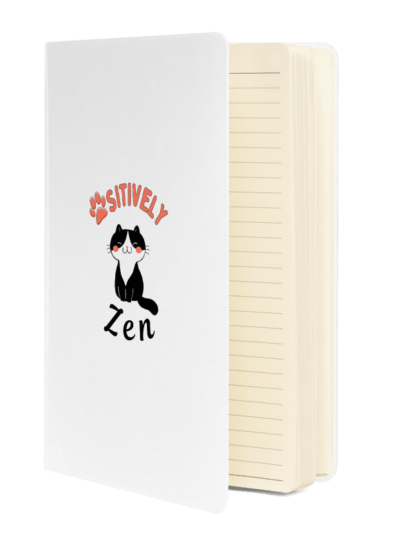 'PAWsitively Zen' Hardcover Notebook product image (2)