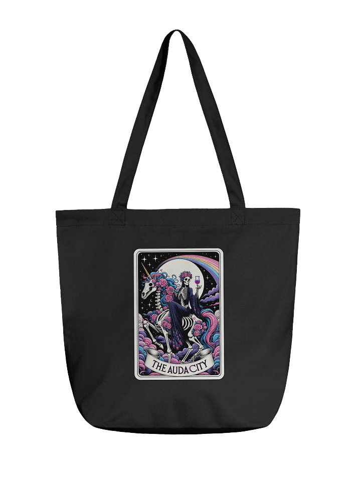 The Audacity Skeleton Unicorn Tote Bag product image (1)
