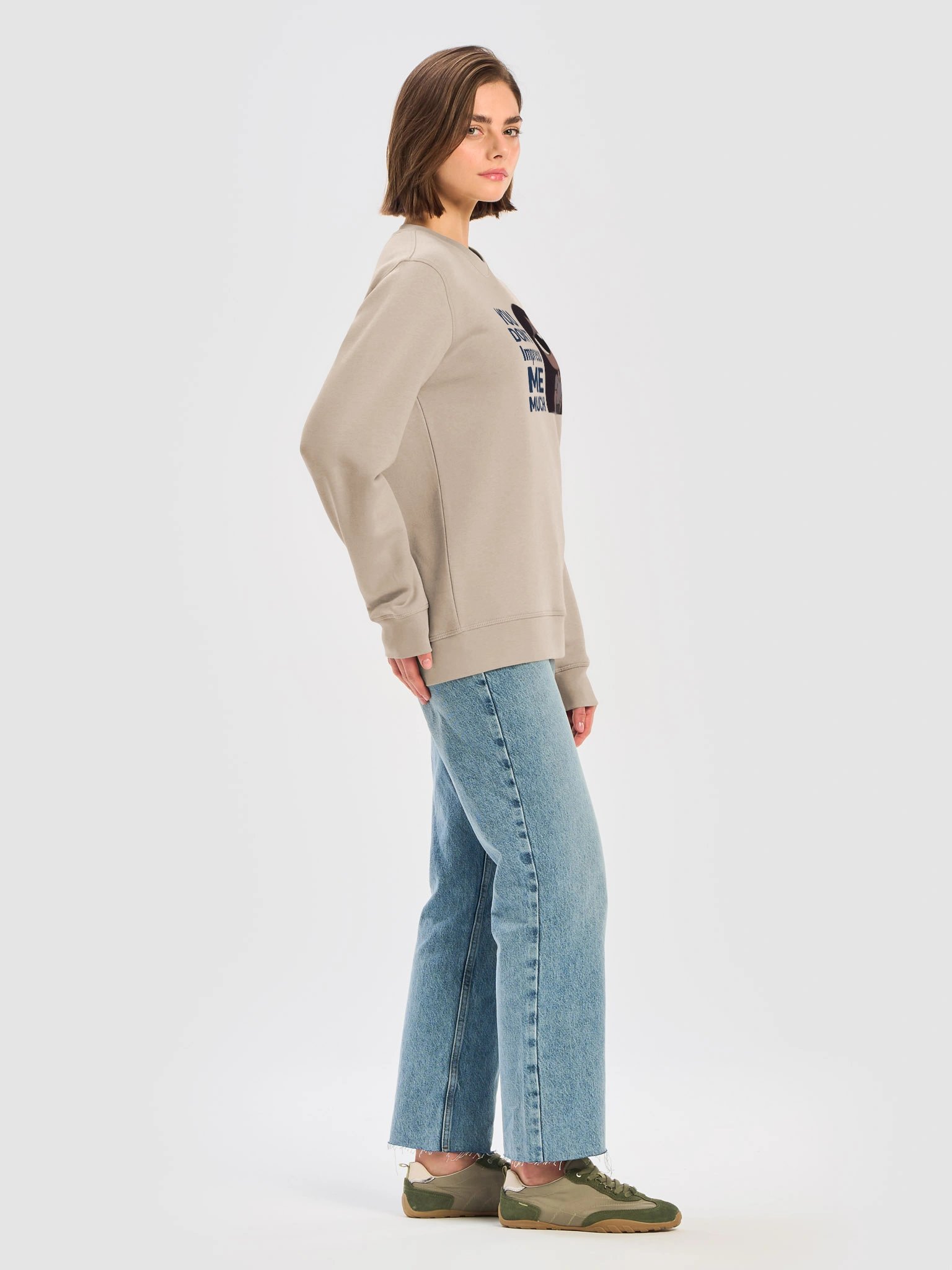 Unimpressed Bubble Blower Organic Sweatshirt product image (7)