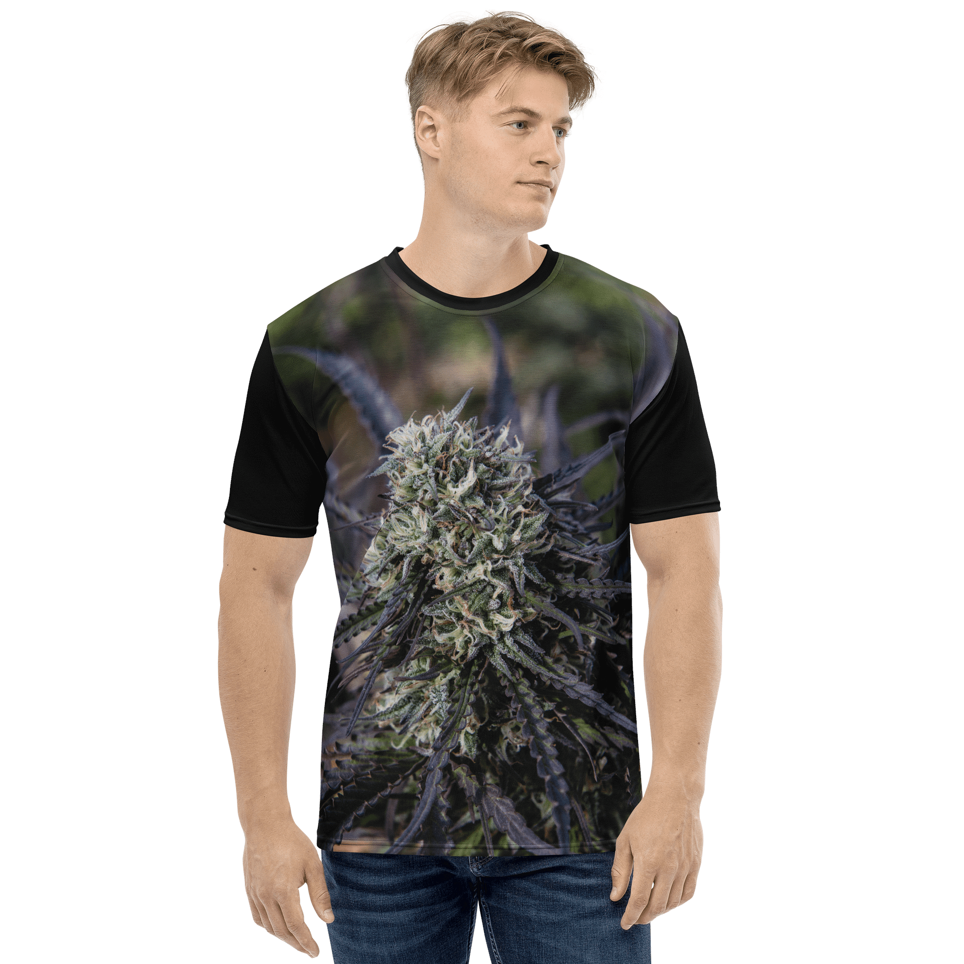 Royal Purple Cultivated Crew Neck Tee product image (2)