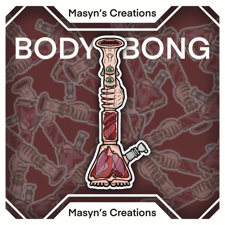 Body Bong Sticker product image (1)