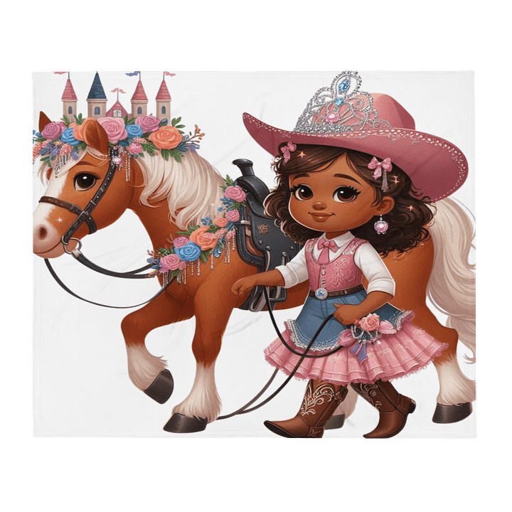 Cowgirl Throw Blanket product image (2)