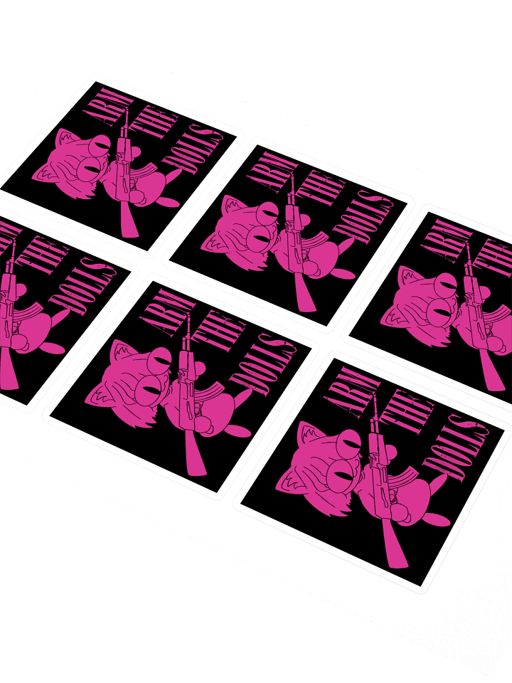 Arm The Dolls sticker sheet product image (2)