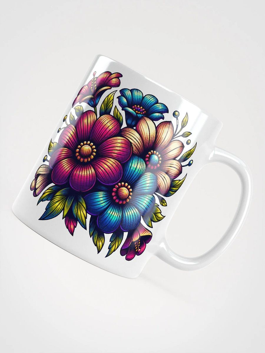 Floral Bouquet Ceramic Mug product image (4)