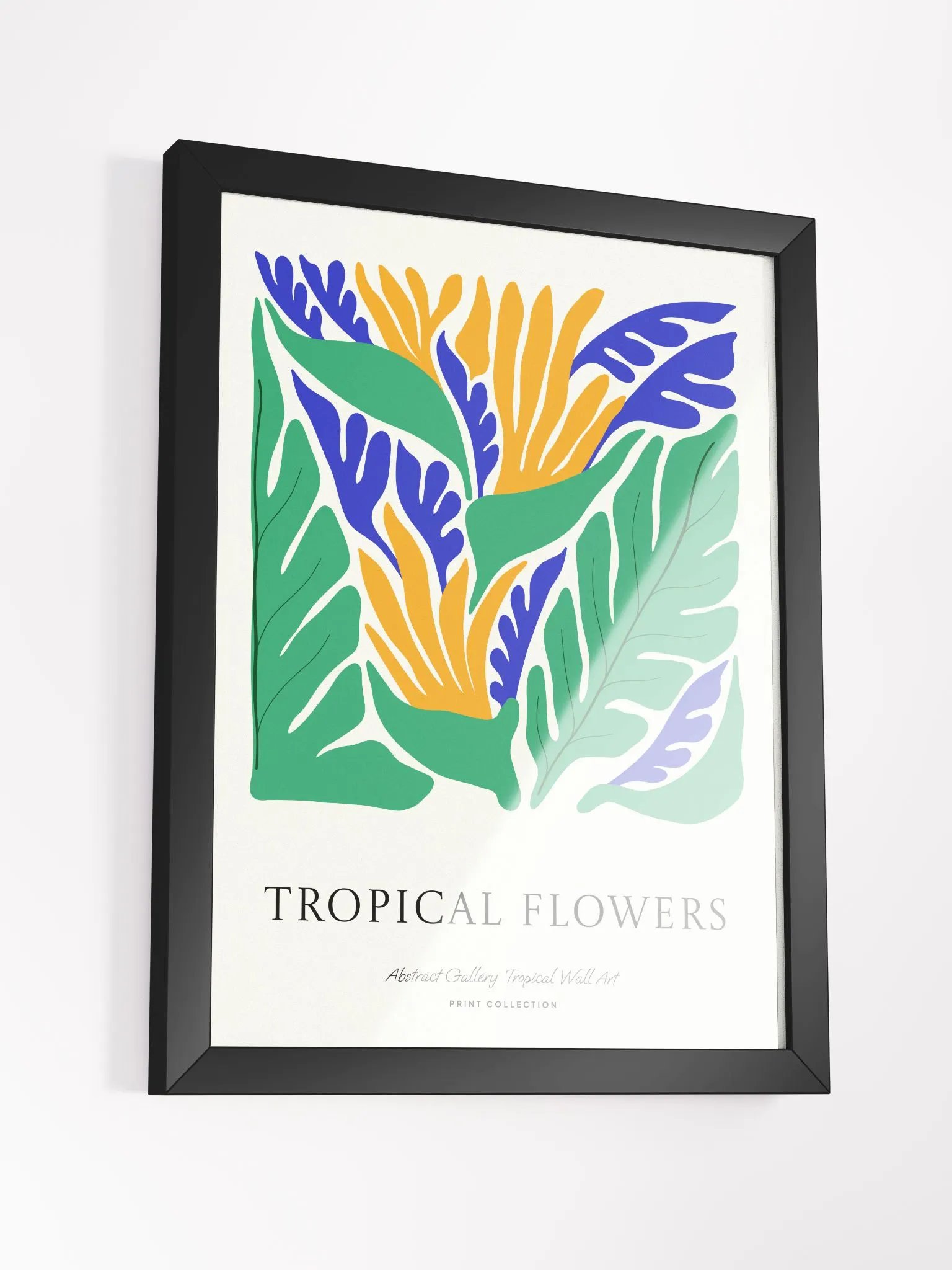 Tropical Flowers - Framed Poster product image (3)