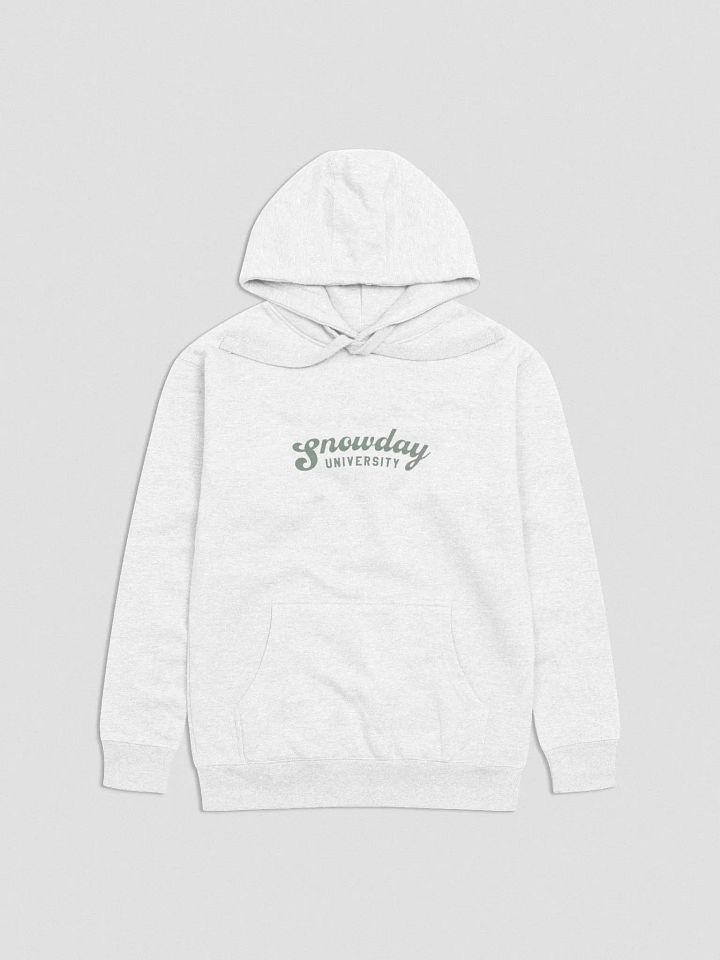 Snowday University hoodie - white product image (1)