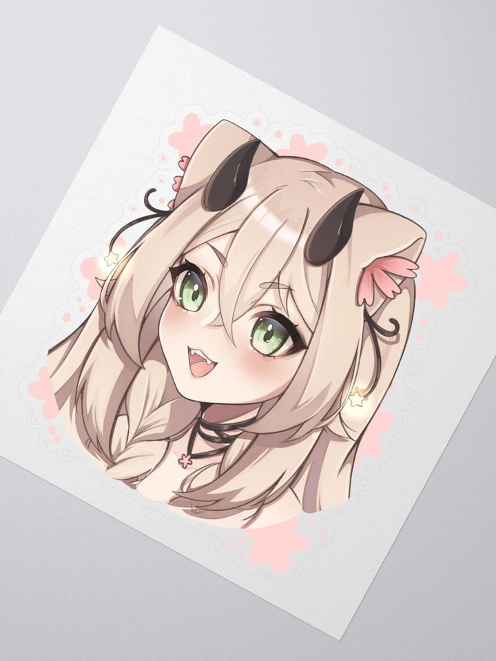 Flower Kiss Cut Sticker product image (2)
