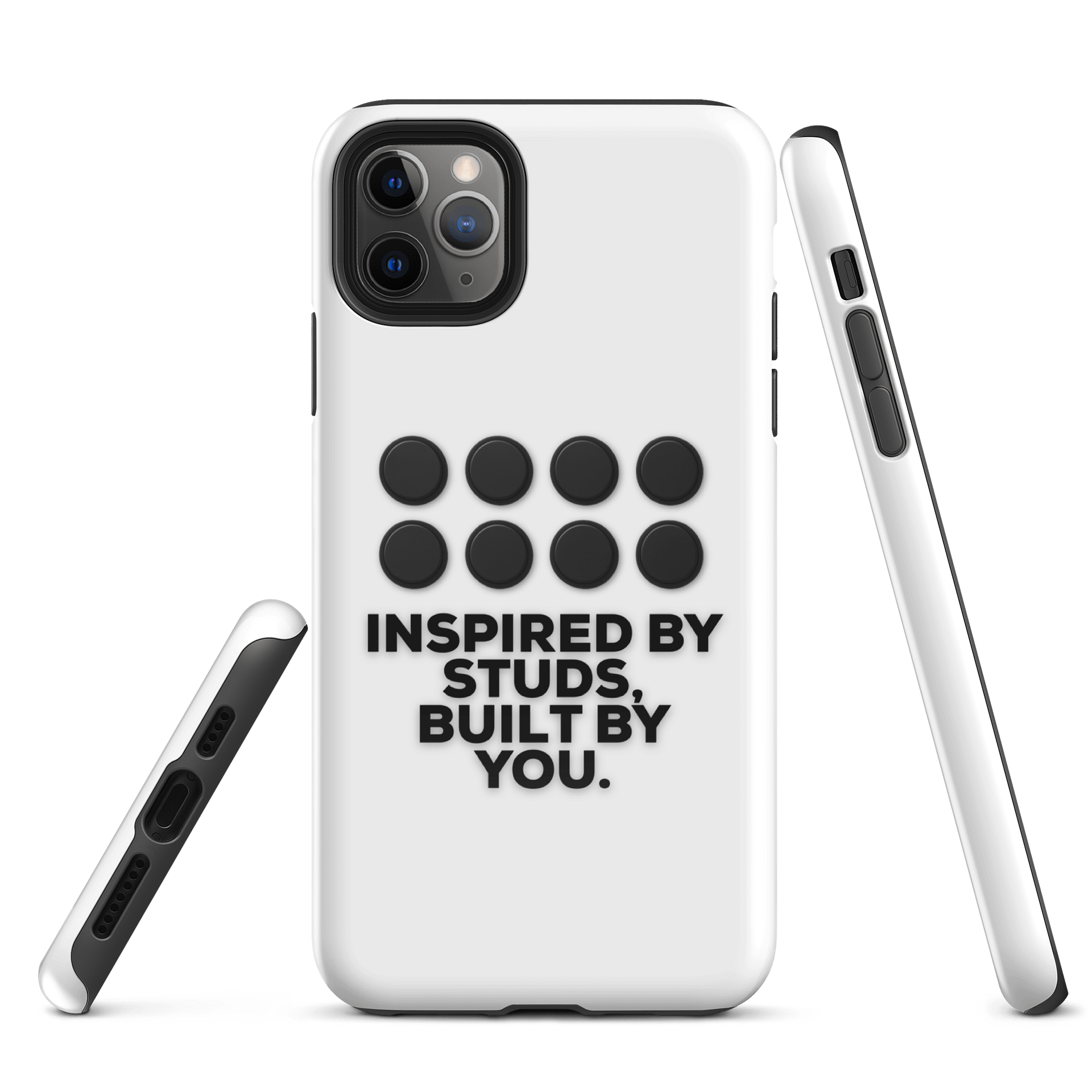 Inspired by Studs iPhone Hardshell Case product image (2)