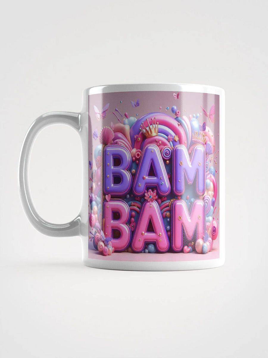 "BAM BAM" #Stylish Glossy White Mug product image (6)