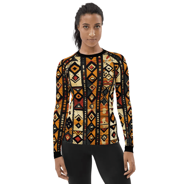 Safari Spirit: Women's Long-Sleeve Rash Guard product image (1)