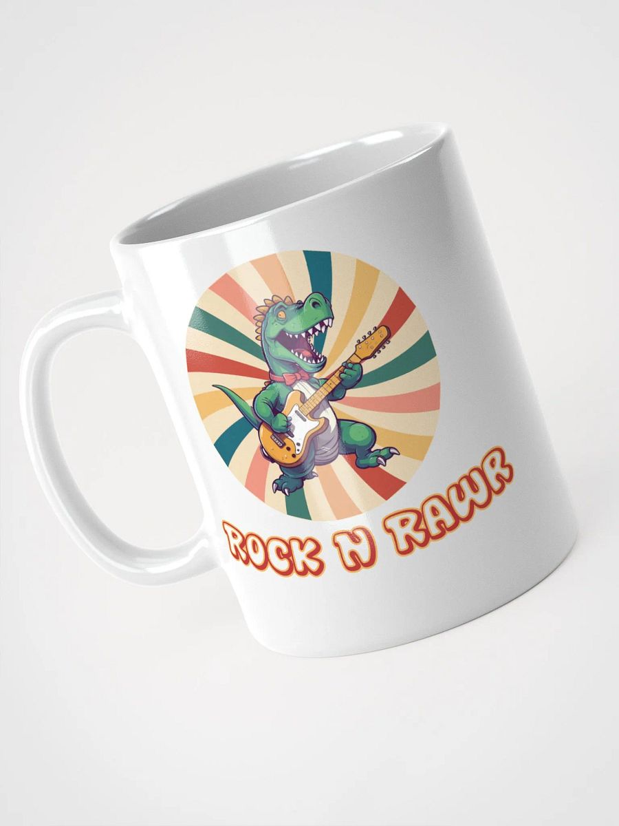 Rock n Rawr Dinosaur Kawaii Mug product image (3)