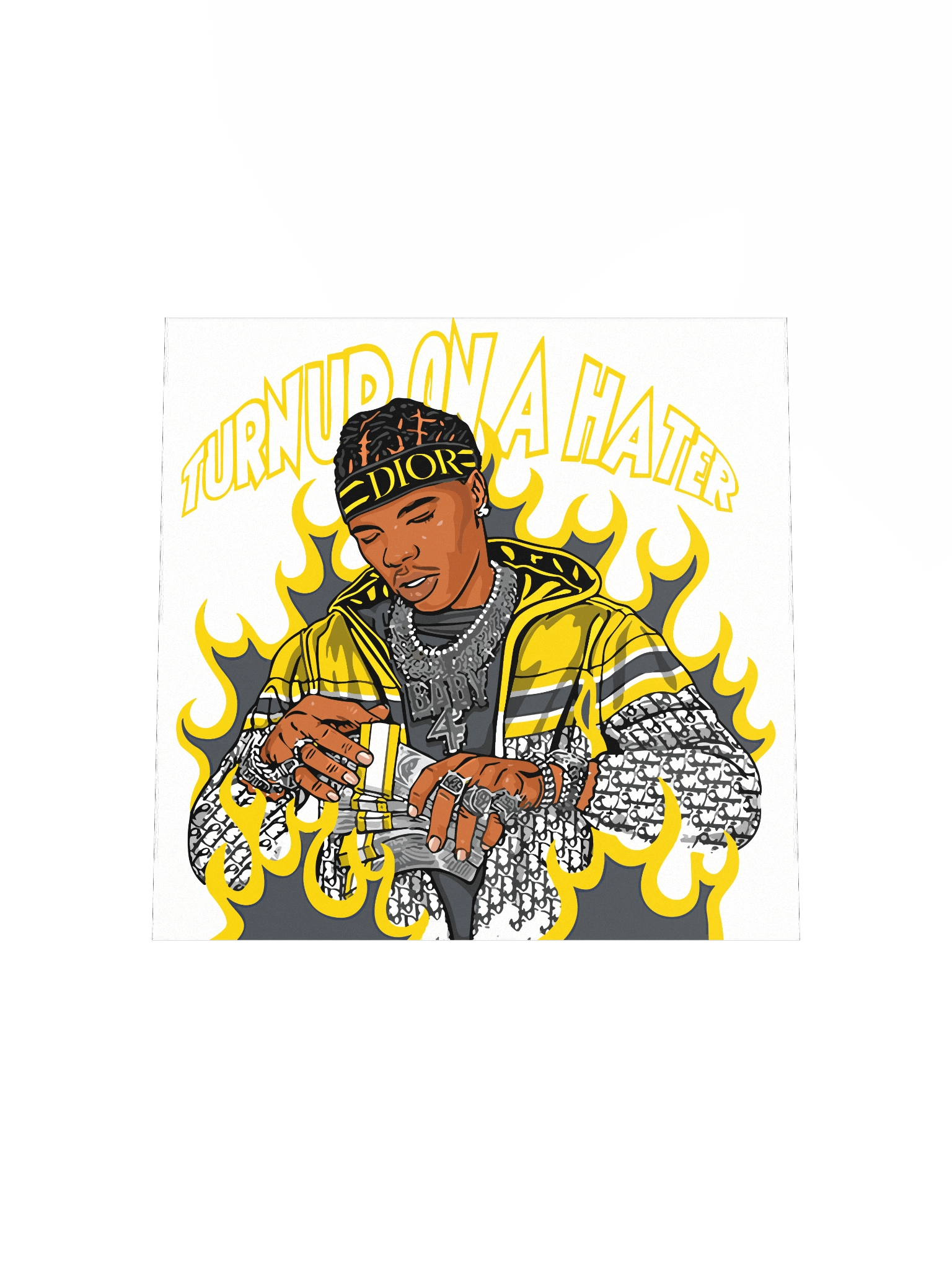 Turn Up On A Hater Poster product image (16)