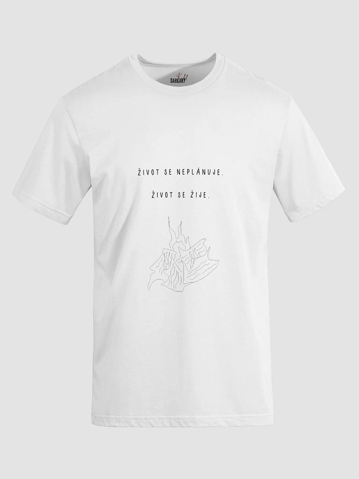Život se žije White T-shirt product image (2)