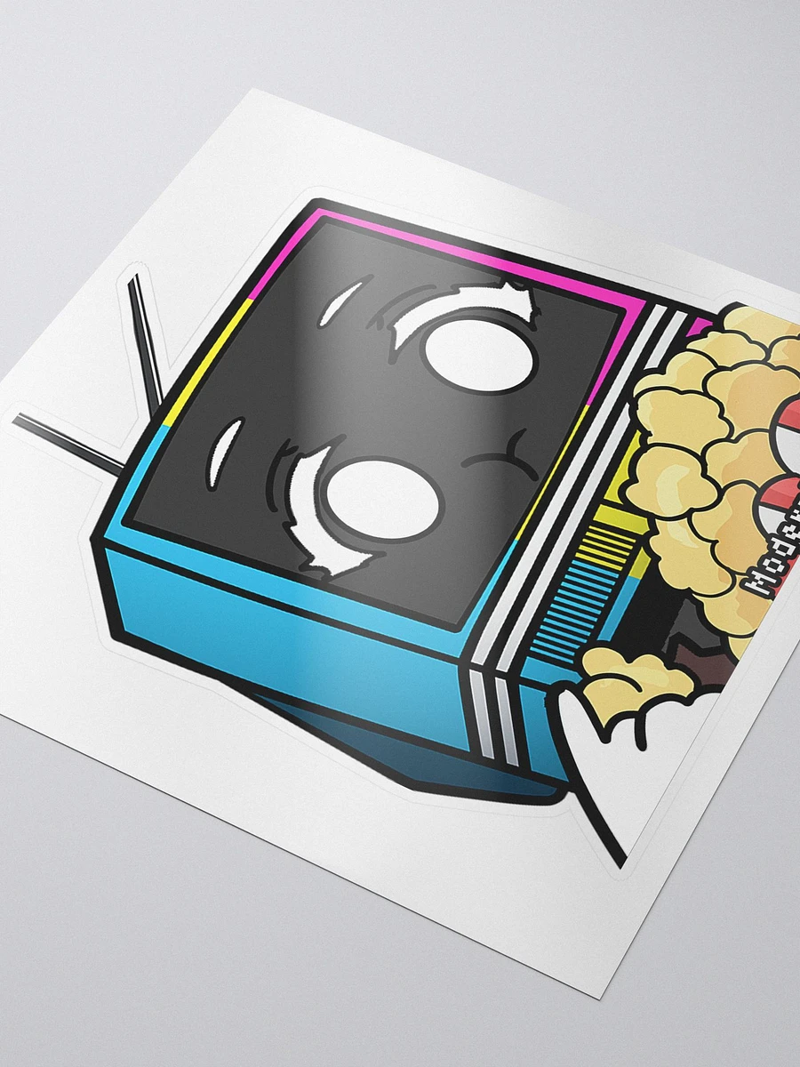 Modern Popcorn Emote Sticker product image (3)