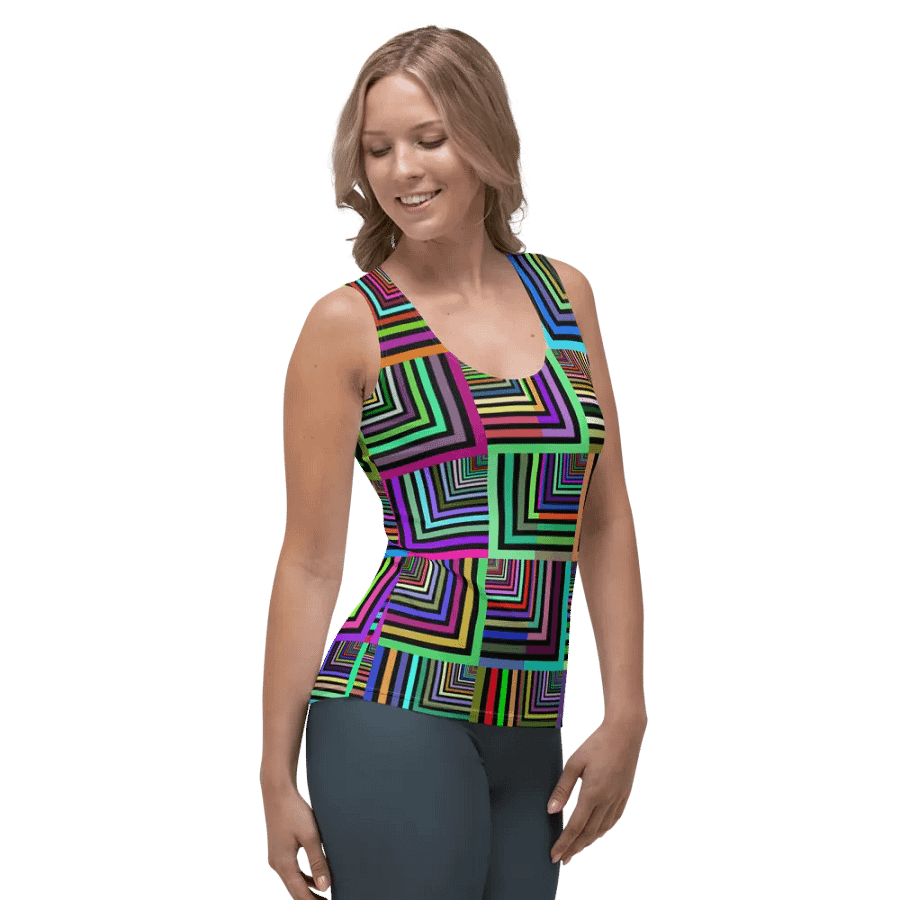 Cubed Tank Top product image (4)