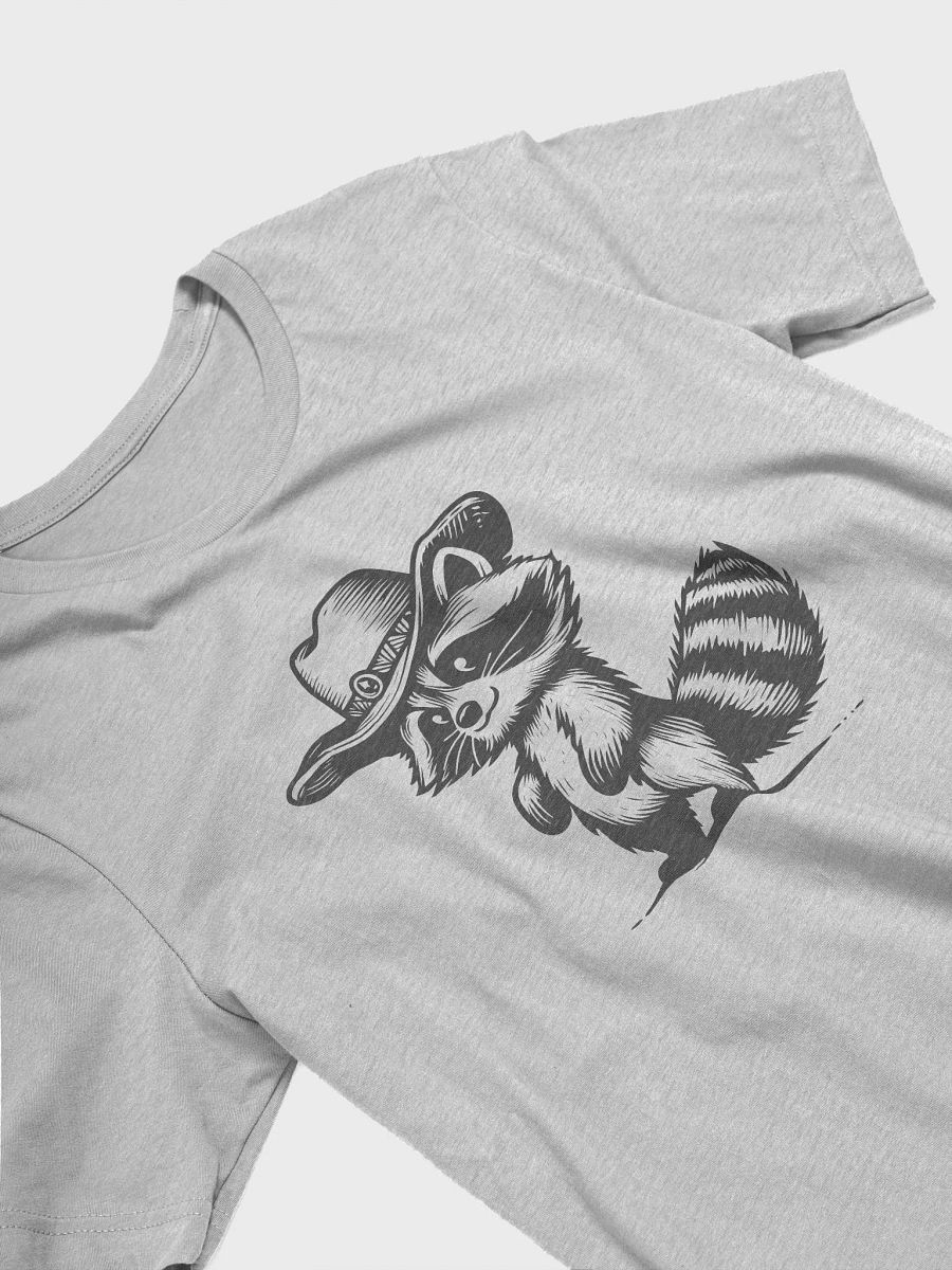 Vintage Raccoon Cowboy Cute Trash Panda T-Shirt product image (3)