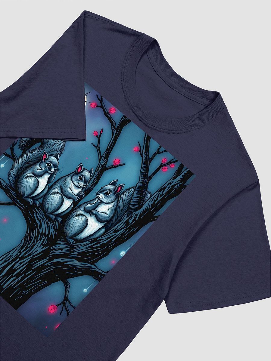 Moonlit Squirrel Trio T-Shirt product image (3)