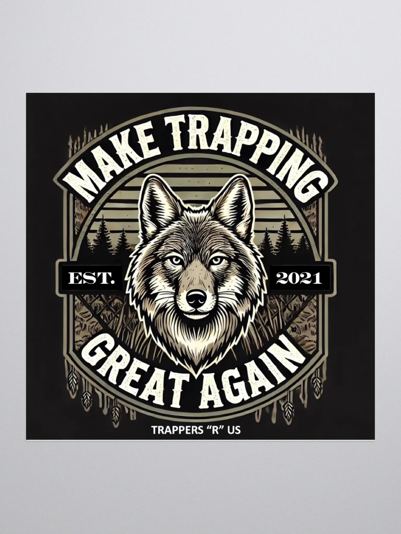 TRUS "Make Trapping Great Again" Sticker product image (2)