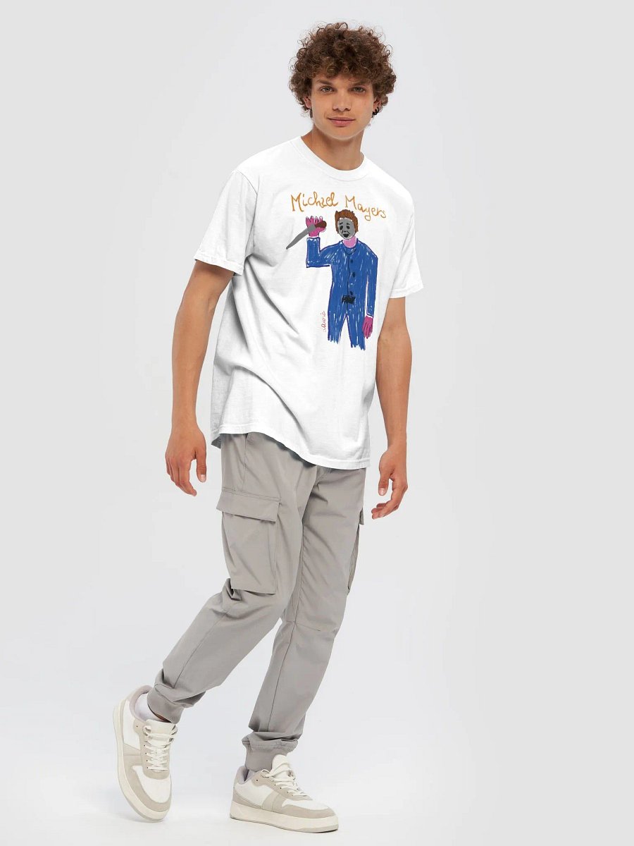🔪 "MAYERS" CreepyKids Unisex Horror Halloween Slasher Tee Art Print🎃 product image (7)