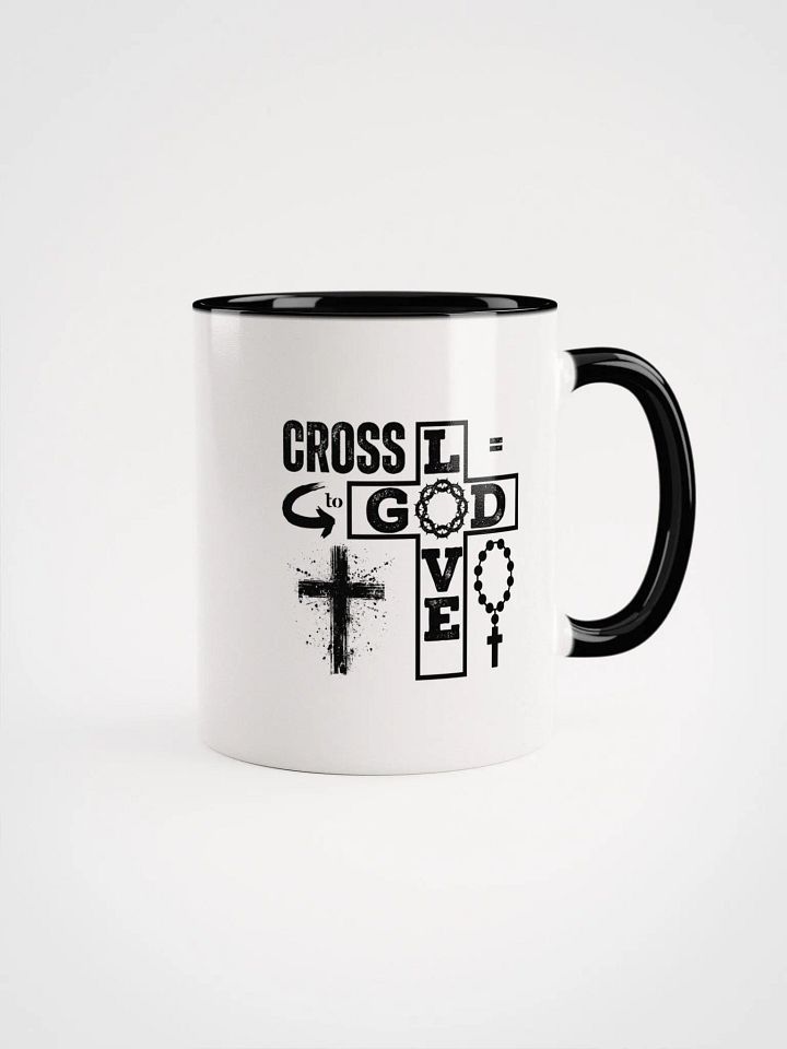 Cross Equal To God Love Ceramic Mug product image (1)